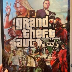 Grand Theft Auto V 3-D Poster